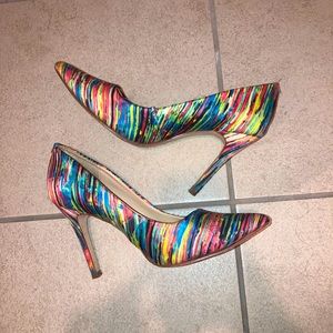 Prabal Gurung For Target Coloful Heels Size 7